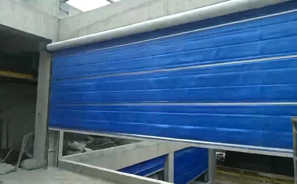 大型物流园区完成正宁防火门整体安装工程