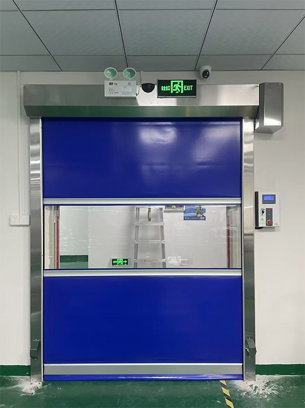 正宁快速正宁卷帘门在冷链物流仓储区的应用实践